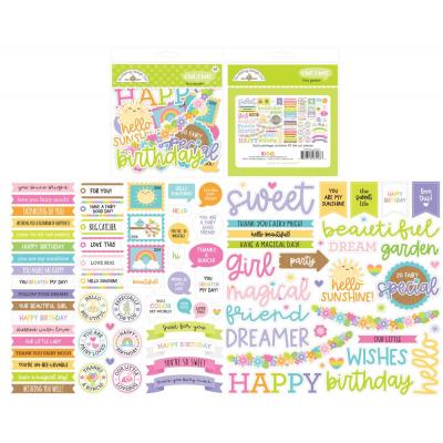 Doodlebug Fairy Garden Die Cuts - Chit Chat